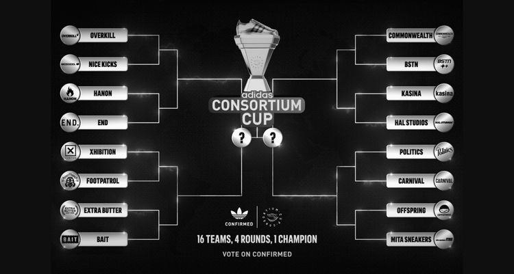 Adidas consortium cup voting competition
