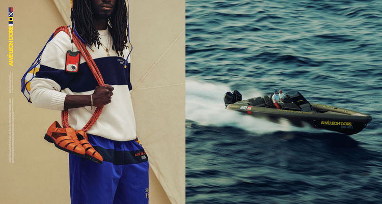 Aime Leon dore Technohull 38 grand sport collaboration