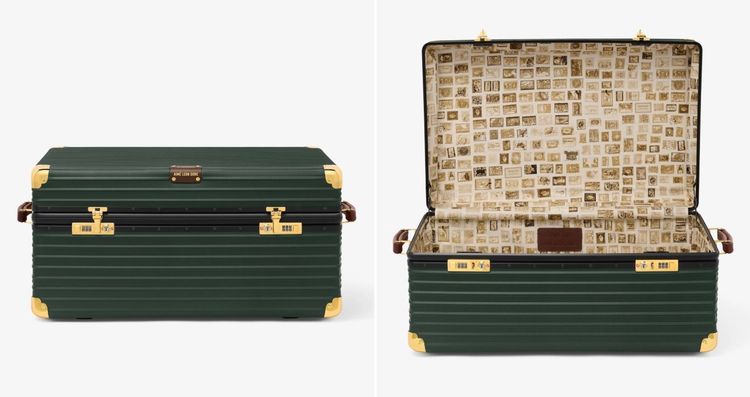 Aime leon dore x Rimowa suitcase collaboration summer 24