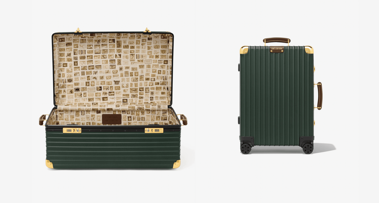Aime leon dore x Rimowa suitcase collaboration summer 24