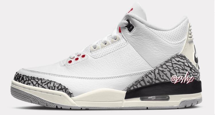 Air Jordan 3 White Cement Reimagined header