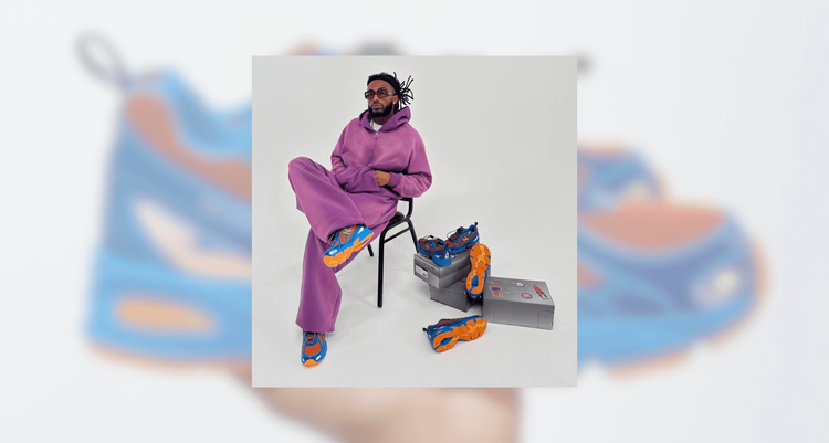 Aminé x new balance 740v2 collaboration btee