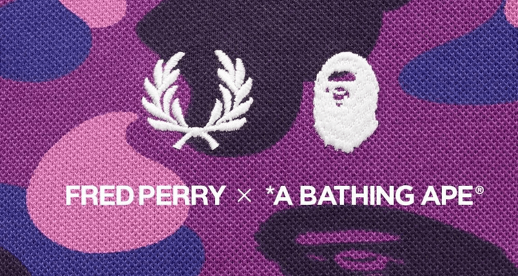 BAPE x Fred perry 2023