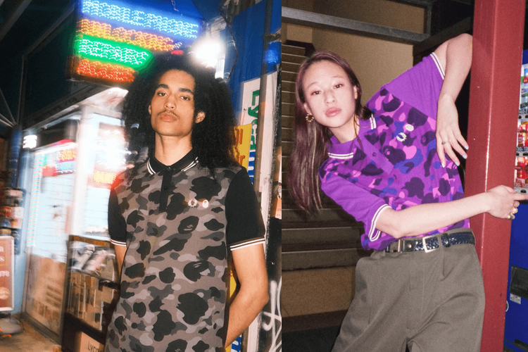 BAPE x Fred perry 2023