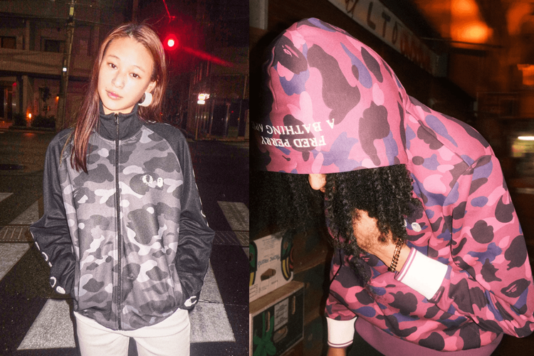 BAPE x Fred perry 2023