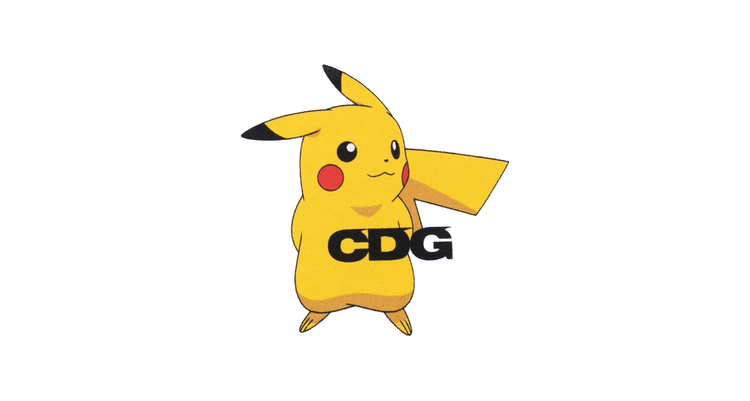 CDG CDGCDGCDG Pokemon Pikachu collection 2022 header