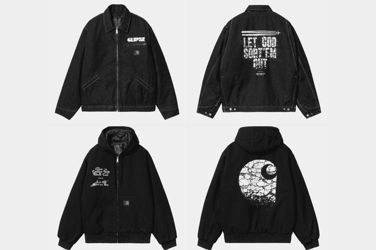 Carhartt WIP x Clipse collaboration Let God Sort Em Out release date - 2