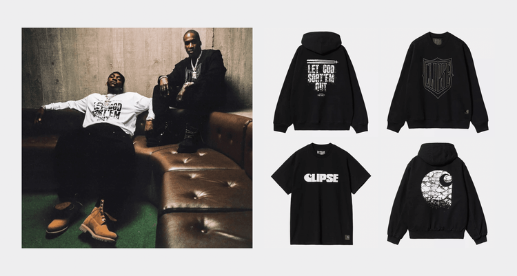 Carhartt WIP x Clipse collaboration Let God Sort Em Out release date