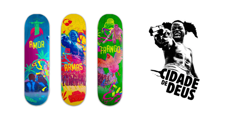 Clown Skateboards City of God capsule CDD header