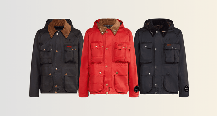 SLN Official - C.P Company x Barbour Drop New Collaboration for