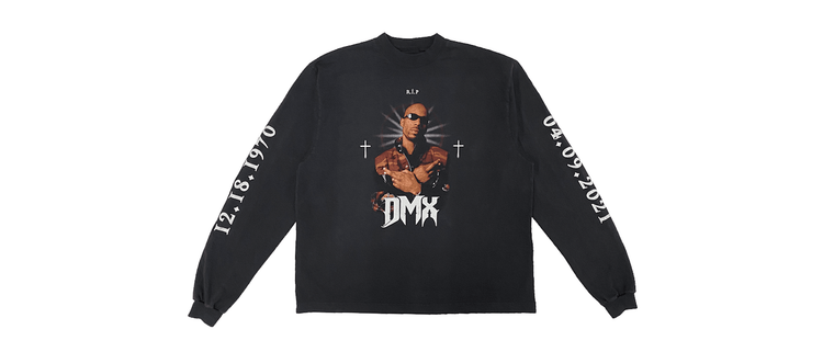 DMX Tribute shirt Yeezy Balenciaga million dollars