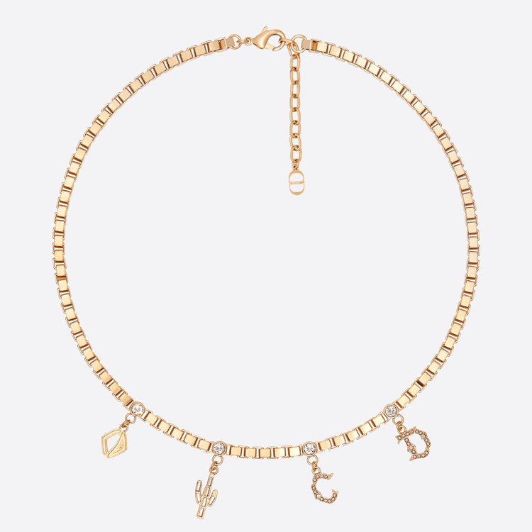SLN Official - Dior x Travis Scott Cactus Jack Necklace
