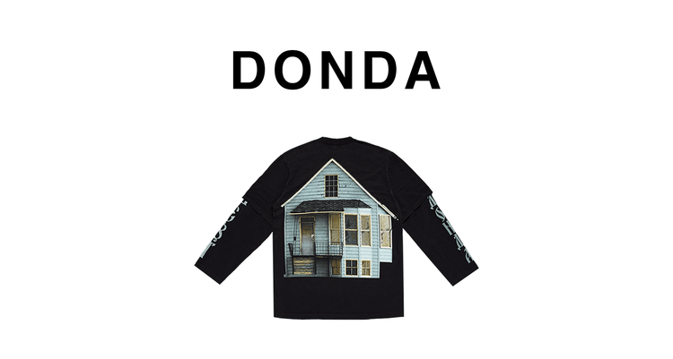 Donda merch collection header