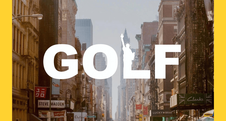 Golf wang New York nyc store Jeff Hamilton box logo supreme
