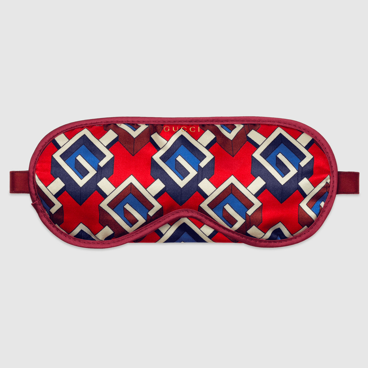 Gucci Face Sleep Mask fashion streetwear style outfit accessories