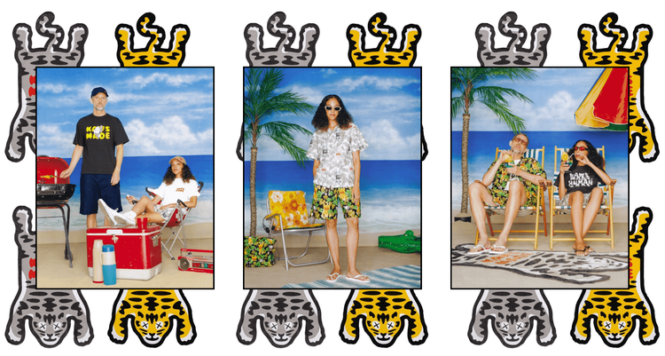 Human made x Kaws beach capsule release info