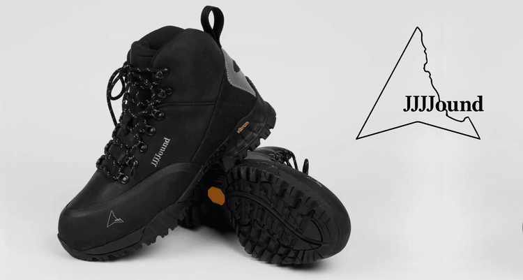 Jjjjound x ROA Andreas hiking boot black new balance collaboration ss23