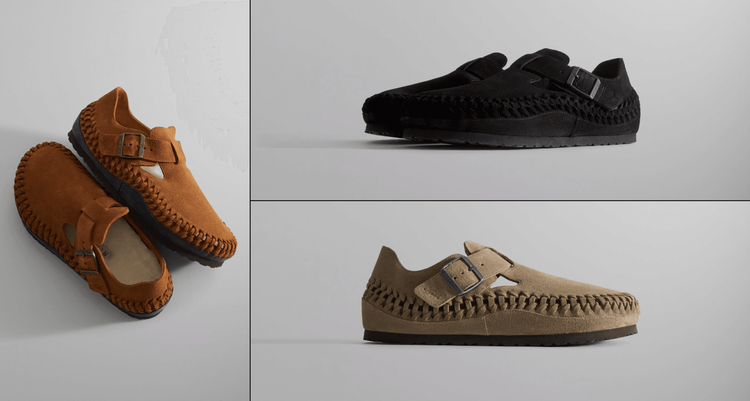 Kith x Birkenstock braided London collaboration