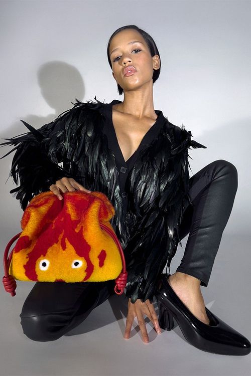 Loewe x howls moving castle studio Ghibli collaboration