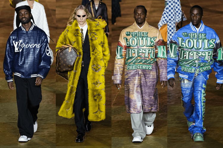 Louis Vuitton Spring 2024 menswear pharrell williams first collection header