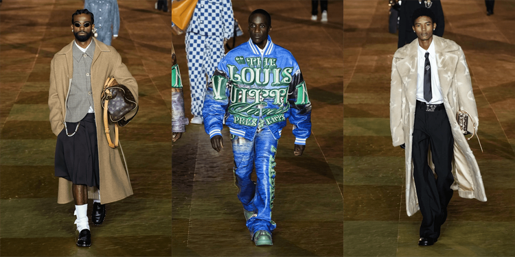 Louis Vuitton Spring 2024 menswear show Pharrell Williams Paris runway looks 8