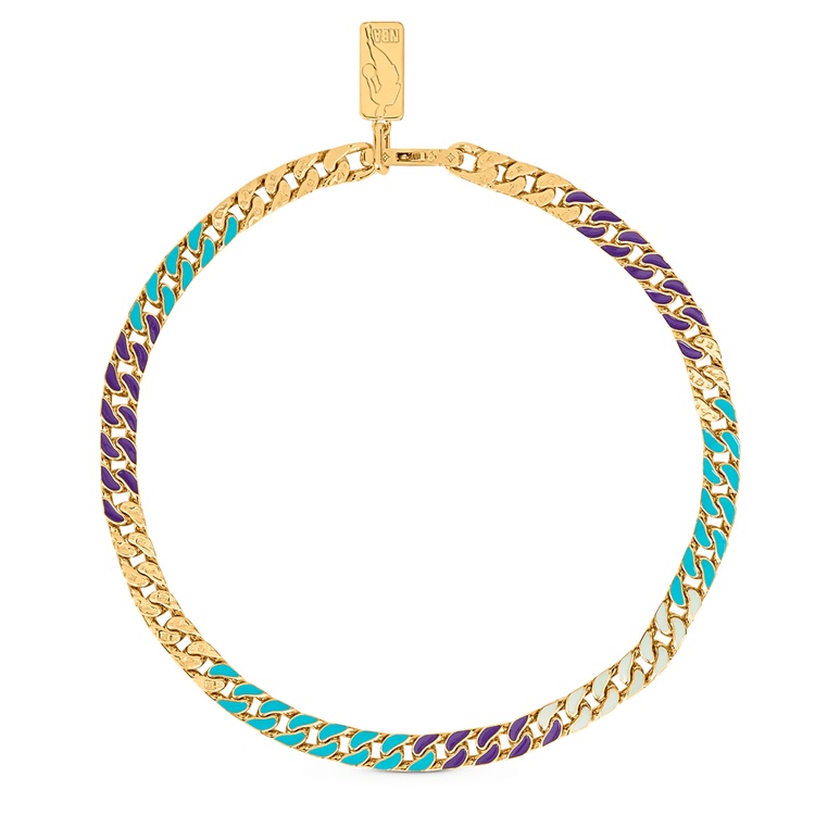 Louis Vuitton x NBA Chain Links Necklace gold LV hypebeast accessory