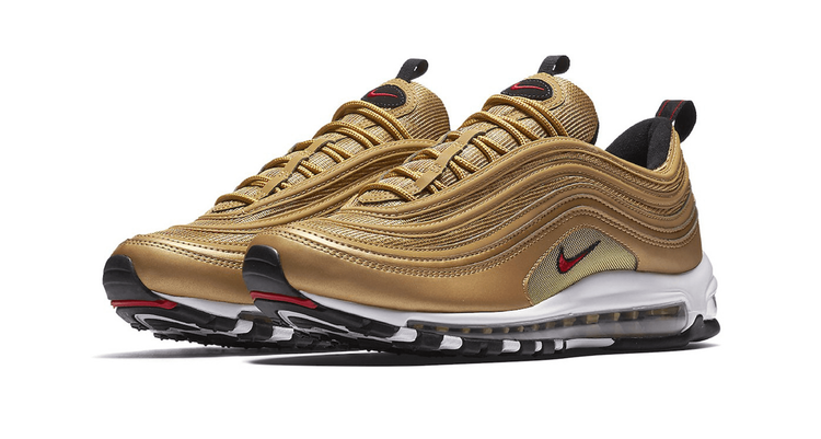 Nike Air Max 97 Gold Bullet header