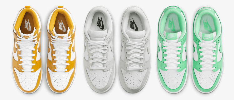 Nike Dunk High Lows April 2021 release date info header