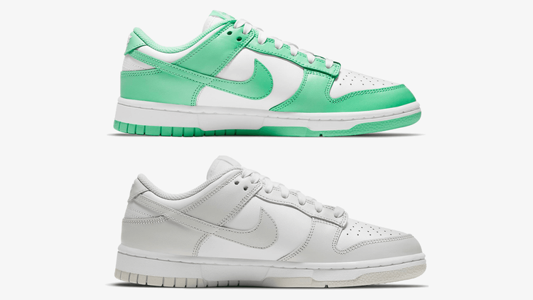 Nike Dunk Low Green Glow Photon Grey release details