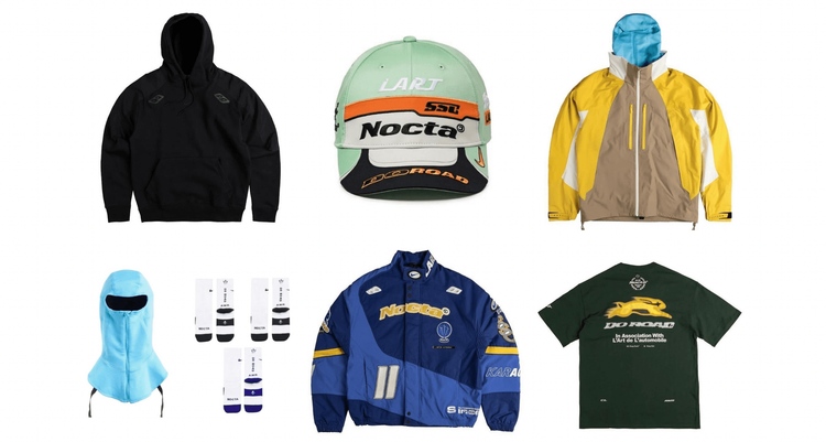 Nike Nocta X L’art de l’automobile collaboration April 2024