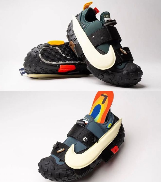 Nike x CPFM air flea 2 faded spruce