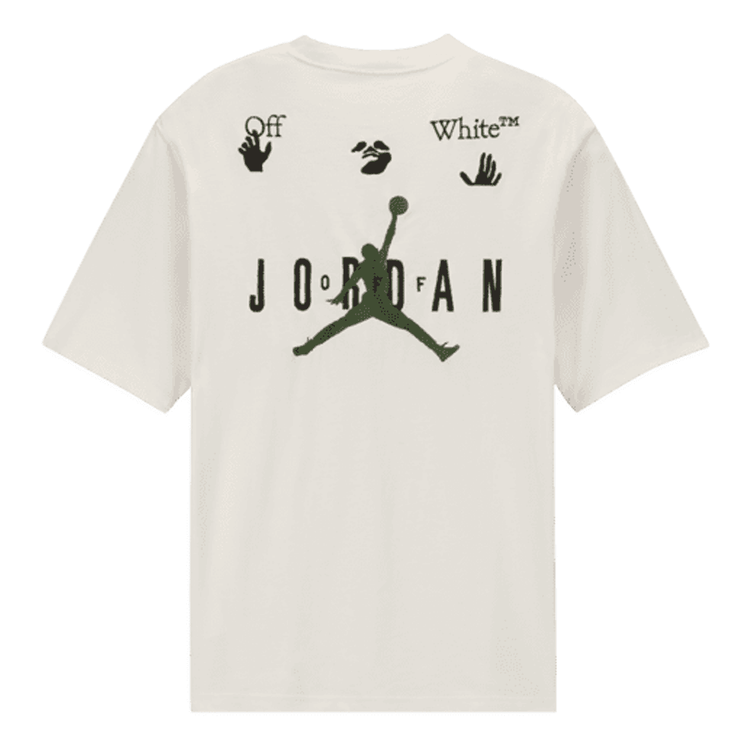 Off White x Jordan Tee streetwear style news collab where to buy