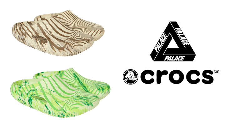PALACE X CROCS MELLOW SLIDE 2023