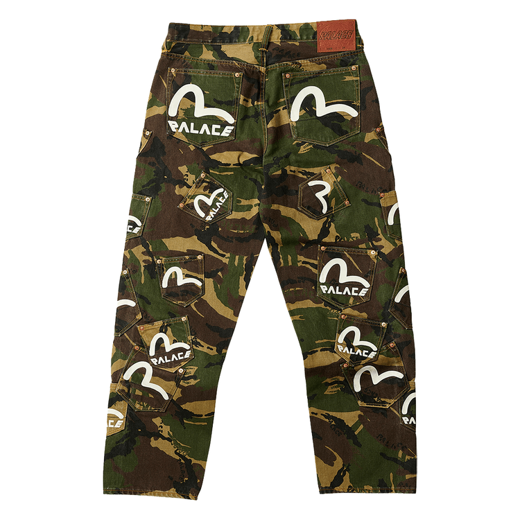 evisu palace camo 迷彩　ジーンズ　デニム SLN Official - Palace EVISU Camo M Jean