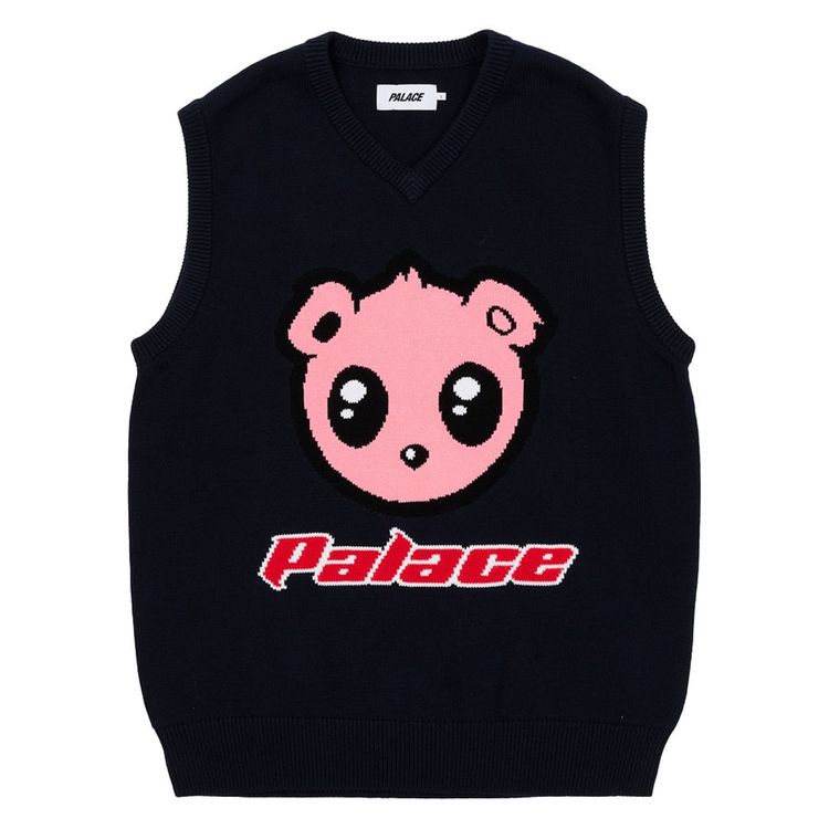 Palace KAWAII VEST KNIT streetwear style fashion