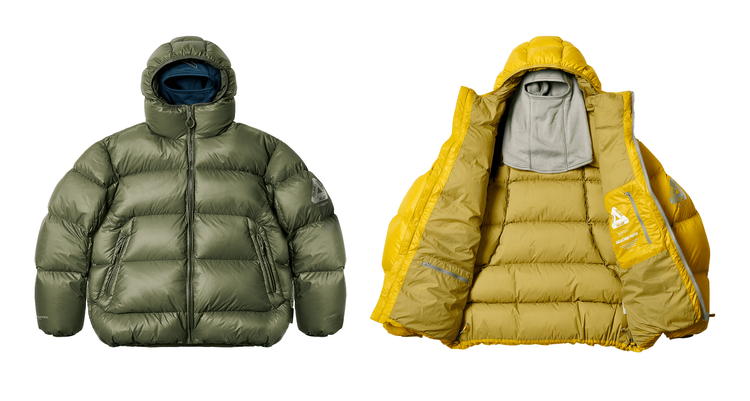 Palace Pertex Puffa Jacket winter 2024 week 8 drop header