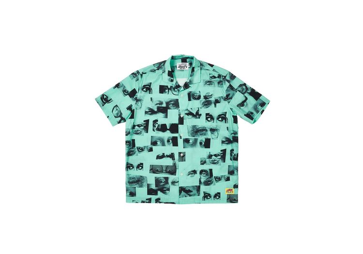 Palace Summer 22 Shirt Jimmy teal 12894