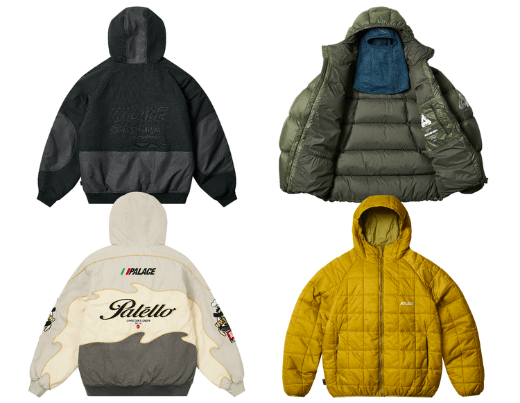 Palace Winter 2024 jackets