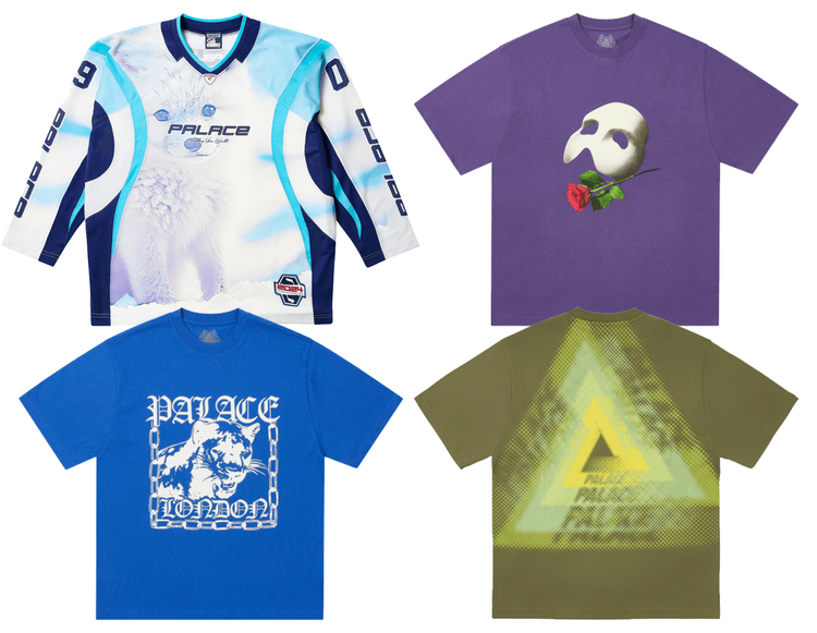 Palace Winter 2024 tops and tees