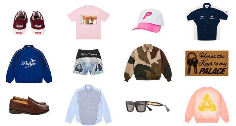 Palace summer 25 product preview