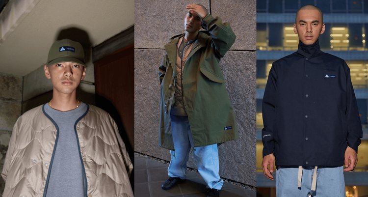 Palace x nanamica collaboration winter ‘23