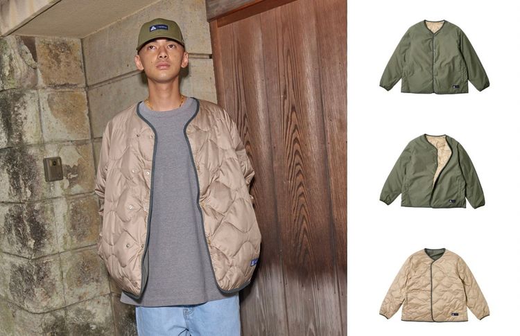Palace x nanamica collaboration winter ‘23