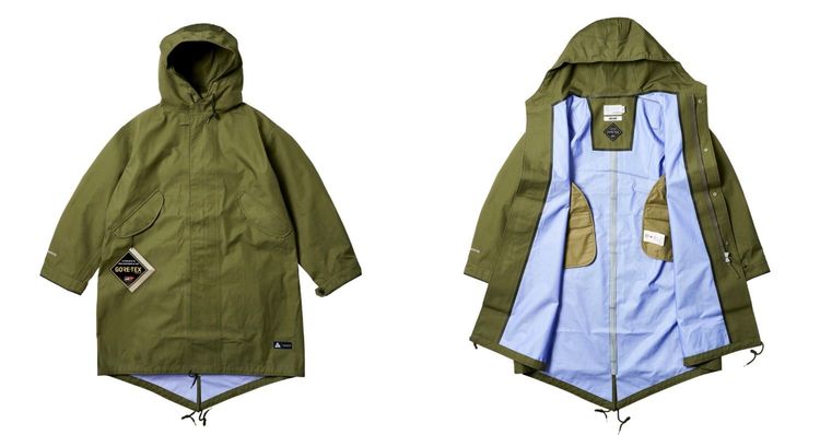 Palace x nanamica collaboration winter ‘23