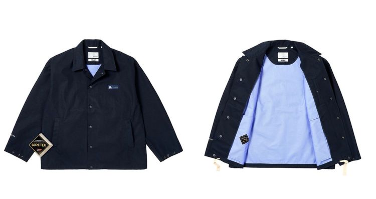 Palace x nanamica collaboration winter ‘23