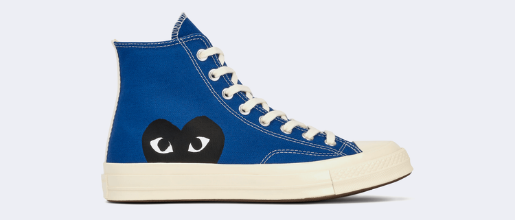 Play Comme des Garçons x Converse Black Heart Chuck Taylor All Star '70 High sneaker news hypebeast info