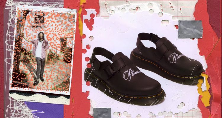 Pleasures Dr Martens Jorge Mule Header