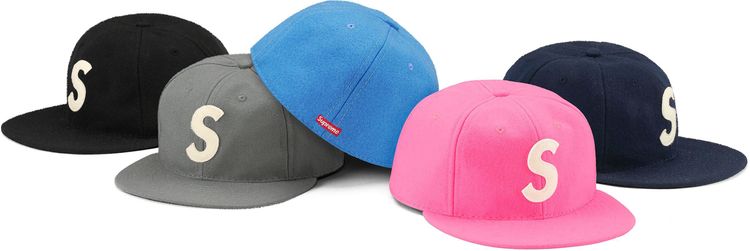 SUPREME x EBBETS® S LOGO FITTED 6-PANEL