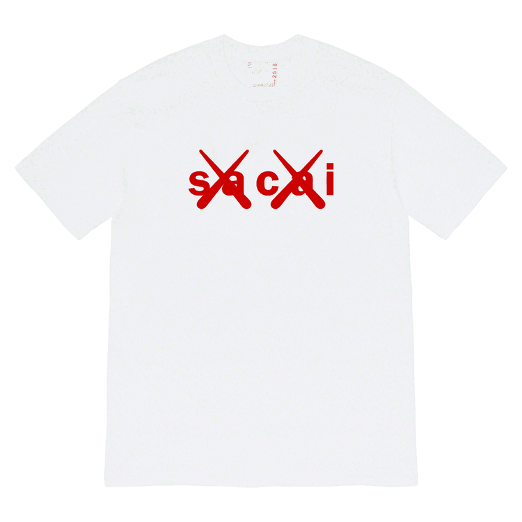 Sacai x Kaws T Shirt collab top hypebeast streetwear news release date info
