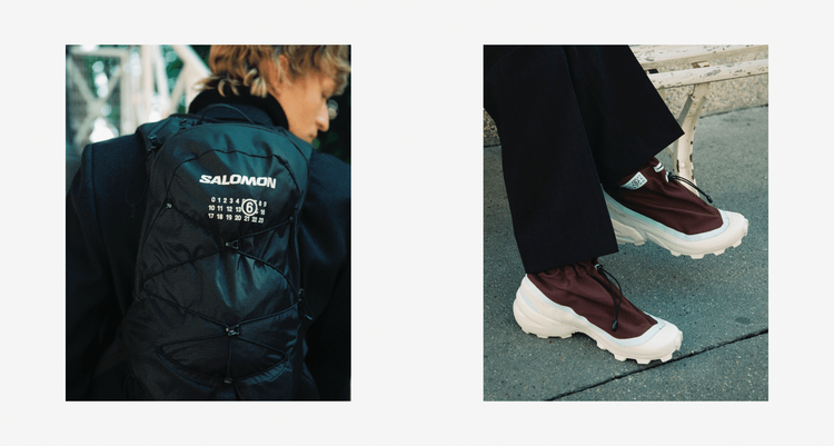 Salomon x mm6 cross mid October 2023 collaboration