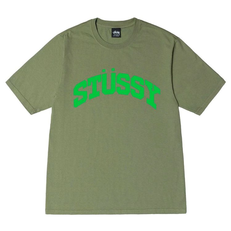 Stussy BLOCK SPORT PIGMENT DYED TEE streetwear style fashion